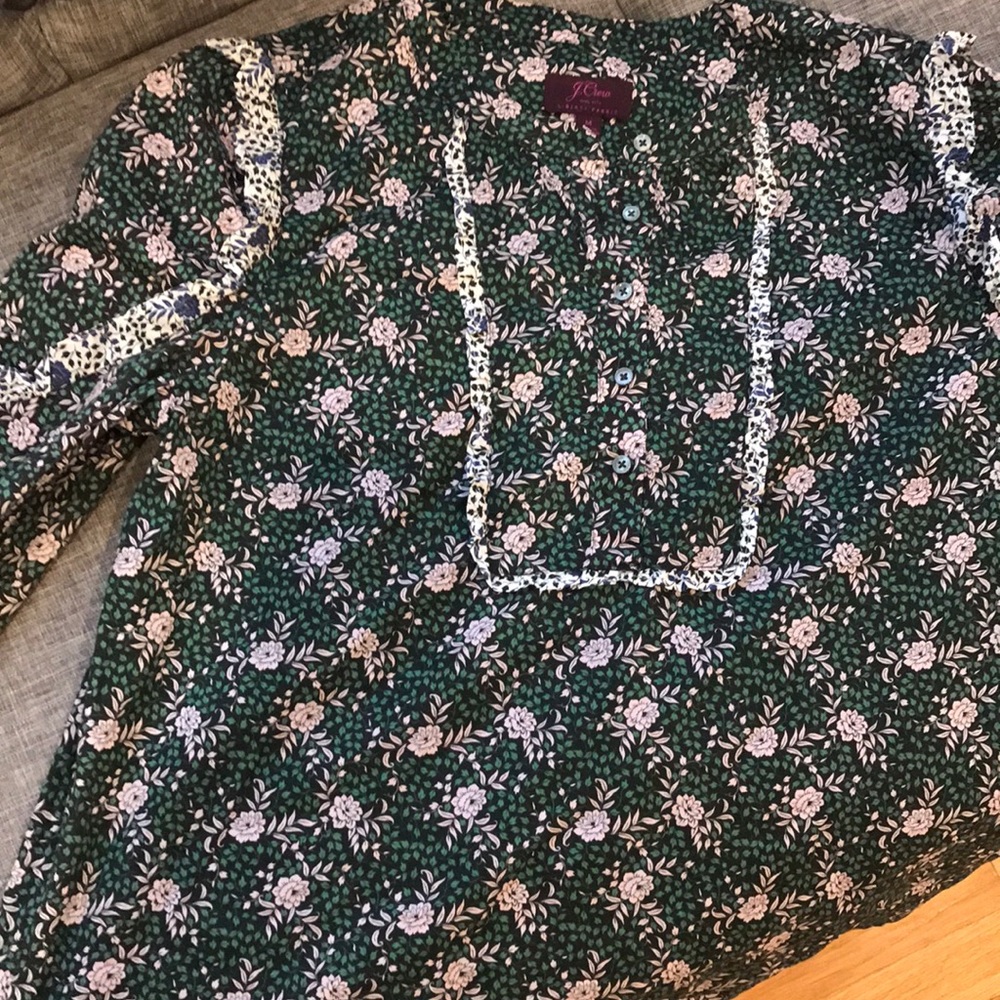 NWOT JCrew/ Liberty blouse
